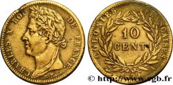 COLONIE FRANCESI - Carlo X, per Guyana 10 Centimes Charles X 1829 Paris - A