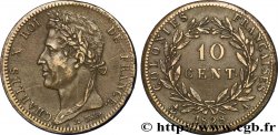 COLONIAS FRANCESAS - Charles X, para Guayana 10 Centimes Charles X 1828 Paris - A