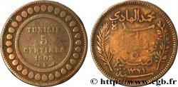TUNEZ - Protectorado Frances 5 Centimes AH1321 1903 Paris