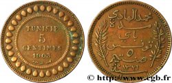 TUNISIA - Protettorato Francese 5 Centimes AH1321 1903 Paris