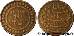 TUNEZ - Protectorado Frances 10 Centimes AH1326 1908 Paris