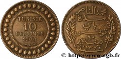 TUNISIE - PROTECTORAT FRANÇAIS 10 Centimes AH1326 1908 Paris