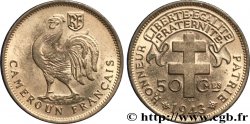 CAMEROON - FRENCH MANDATE TERRITORIES 50 Centimes ‘Cameroun Français’ 1943 Prétoria