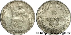 FRENCH INDOCHINA 10 Centièmes 1923 Paris