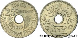 TUNESIEN - Französische Protektorate 25 Centimes AH1337 1919 Paris
