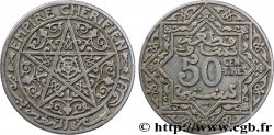 MOROCCO 50 Centimes Empire Chérifien - Maroc N.D. Poissy