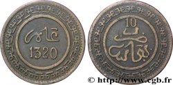 MAROKKO 10 Mazounas Abdul Aziz an 1320 1902 Fez