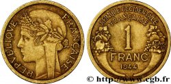 FRANZÖSISCHE WESTAFRIKA 1 Franc Morlon 1944 Londres