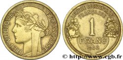 AFRIQUE OCCIDENTALE FRANÇAISE 1 Franc Morlon 1944 Londres