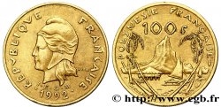 FRENCH POLYNESIA 100 Francs I.E.O.M Marianne / Paysage polynésien 1992 Paris