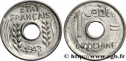 FRENCH INDOCHINA 1 Centième 1943 Hanoï