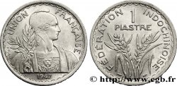 FRENCH INDOCHINA 1 Piastre Union Française - Fédération Indochinoise 1947 Paris