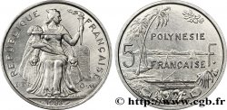 POLINESIA FRANCESE 5 Francs I.E.O.M. Polynésie Française 1983 Paris