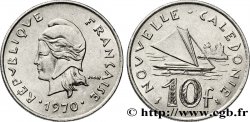 NOUVELLE CALÉDONIE 10 Francs 1970 Paris