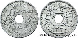 TUNISIA - FRENCH PROTECTORATE 10 Centimes AH 1360 1941 Paris