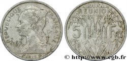 ISOLA RIUNIONE 5 Francs Marianne / canne à sucre 1972 Paris