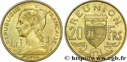ISOLA RIUNIONE 20 Francs Marianne / armes 1973 Paris 