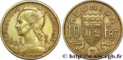 REUNION ISLAND 10 Francs 1970 Paris