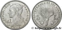 SOMALIA FRANCESE 5 Francs 1965 Paris