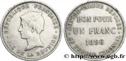 ÎLE DE LA RÉUNION - Troisième République Bon pour Un Franc 1896 Paris