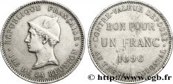 ÎLE DE LA RÉUNION - Troisième République Bon pour Un Franc 1896 Paris