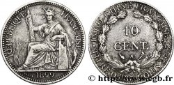 FRENCH INDOCHINA 10 Centièmes 1899 Paris