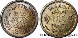 MARUECOS - PROTECTORADO FRANCÉS 100 Francs ESSAI AH 1370 1951 Paris