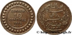 TUNISIA - FRENCH PROTECTORATE 10 Centimes AH1330 1912 Paris