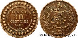TUNISIA - French protectorate 10 Centimes AH1309 1892 Paris