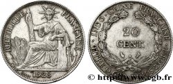 INDOCINA FRANCESE 20 Centièmes 1928 Paris