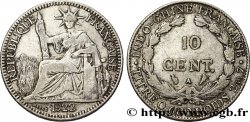 INDOCINA FRANCESE 10 Centièmes 1922 Paris