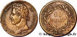 FRANZÖSISCHE KOLONIEN - Charles X, für Guayana und Senegal 10 Centimes Charles X 1825 Paris - A