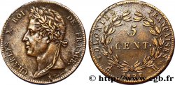 COLONIES FRANÇAISES - Charles X, pour la Martinique et la Guadeloupe 5 Centimes Charles X 1827 La Rochelle - A