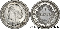 INDOCINA FRANCESE Essai de 1 Piastre en aluminium 1931 Paris