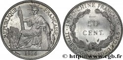 FRENCH INDOCHINA Essai de 50 Cent en aluminium 1936 Paris