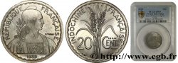 INDOCHINE FRANÇAISE Pré-série avec le mot Essai de 20 Centièmes 1939 Paris