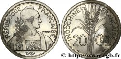 INDOCHINE FRANÇAISE Pré-série avec le mot Essai de 20 Centièmes 1939 Paris