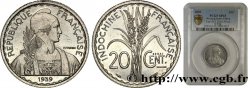 INDOCHINE FRANÇAISE Pré-série avec le mot Essai de 20 Centièmes 1939 Paris