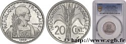 INDOCHINE FRANÇAISE Pré-série avec le mot Essai de 20 Centièmes 1939 Paris