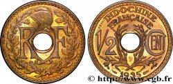 INDOCHINE FRANÇAISE 1/2 Centième Essai Lindauer 1935 Paris