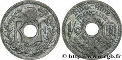 FRENCH INDOCHINA 1/2 Centième en Zinc 1939 Paris