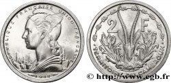 KAMERUN - FRANZÖSISCHE UNION 2 Francs Marianne / antilope 1948 Paris