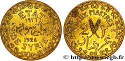 THIRD REPUBLIC - SYRIA Essai de 2 Piastres 1926 Paris MS