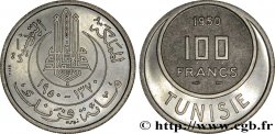 TUNISIE - PROTECTORAT FRANÇAIS Essai 100 Francs AH1370 1950 Paris