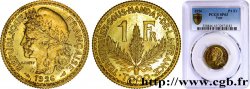 TOGO - FRENCH MANDATE TERRITORIES 1 Franc léger - Essai de frappe de 1 Franc Morlon - 4 grammes 1926 Paris
