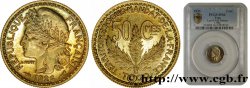TOGO - TERRITOIRES SOUS MANDAT FRANÇAIS 50 Centimes léger - Essai de frappe de 50 cts Morlon - 2 grammes 1926 Paris
