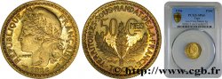 TOGO - TERRITOIRES SOUS MANDAT FRANÇAIS 50 Centimes léger - Essai de frappe de 50 cts Morlon - 2 grammes 1926 Paris