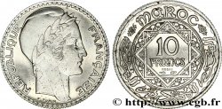 MAROC - PROTECTORAT FRANÇAIS Essai de 10 Francs Turin 1929 (?) Paris