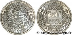 MOROCCO - FRENCH PROTECTORATE Essai de 20 Francs, poids normal. AH 1366 1947 Paris