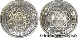 MOROCCO - FRENCH PROTECTORATE Essai de 20 Francs, poids normal. AH 1366 1947 Paris